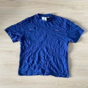 Men's Navy Blue Graphic T-Shirt Size M